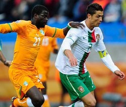 Portugal-Pantai Gading Tanpa Gol