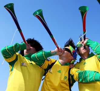 Vuvuzela di Mana-mana