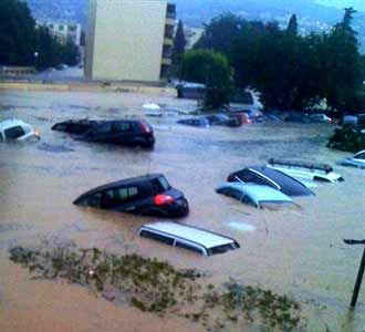 Banjir di Prancis 6 Orang Tewas