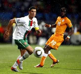 Skor Kacamata Portugal-Pantai Gading