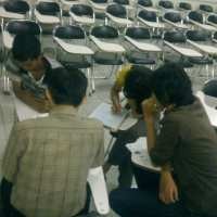 Empat Peserta Tunanetra Ikut Ujian