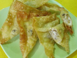 Resep Camilan: Pangsit Keju