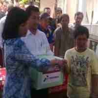 Santuni Korban Ledakan Elpiji, Dirut Pertamina Menangis