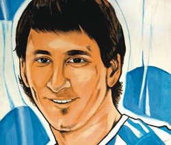 Dilelang: Lukisan Pemain Piala Dunia