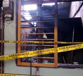 Gas Meledak, 2 Orang Tewas