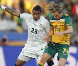 Ghana Ditahan 10 Pemain Australia