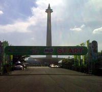 Monas Berbenah Jelang JI10K