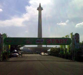 Monas Berbenah Jelang JI10K