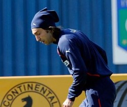 Pirlo Pulih, Pirlo pun Berlatih