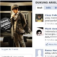Lebih dari 10.000 Facebooker Dukung Ariel