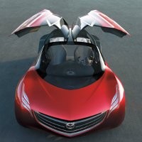 Mazda Pamerkan Mobil Gullwing Ryuga di IIMS