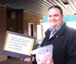 Tangkal Vuvuzela dengan Rp 26.000