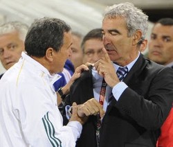 Jabat Tangan Parreira Ditolak Domenech