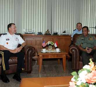 Panglima TNI Terima Komanda USARPAC