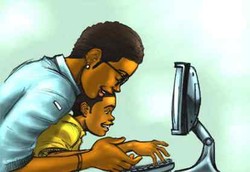 Mengetik Bantu Anak Autis Berkomunikasi