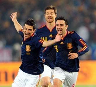 Spanyol dan Chile ke 16 Besar