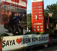Kampanye Penggunaan BBM Non Subsidi