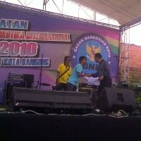 Rayakan HANI, Dada Bagikan Sepeda dan Gitar