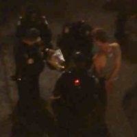  Satu Persatu Demonstran Ditangkap, Diikat, dan Diborgol