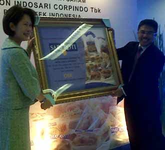 Saham Sari Roti Mejeng di Bursa