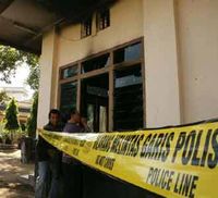 Kantor PN Pasuruan Dilempar Molotov