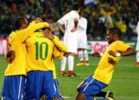 Gilas Chile, Brasil ke Perempatfinal