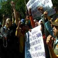 Kepemilikan Berganti, Pekerja Kebun Bibit Demo 