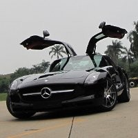 Terbang Bersama Mercy SLS AMG