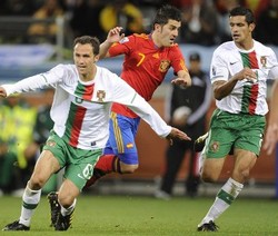 Gol Tunggal Villa Antar Spanyol ke Perempatfinal