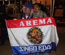 Ada Aremania di Loftus Versfeld