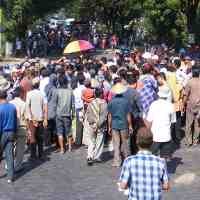 Marinir Tutup Akses Jalan Desa, Ratusan Warga Blokir Pantura