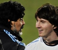 Maradona & Beckenbauer Fokus ke Messi