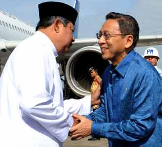 Presiden SBY Tiba di Tanah Air