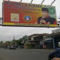 Muchdi Pr Pasang Baliho Ucapan Selamat