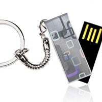 Transcend Usung Gantungan Kunci Tipis 16GB 