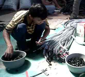 Penggerebekan Asesoris Elpiji Ilegal