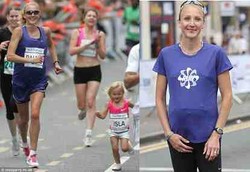 Ketika Ibu Hamil 7 Bulan Lari Marathon 10 Km