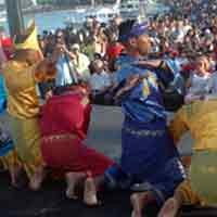 KRI Dewaruci Sandar dan Open Ship di Perancis
