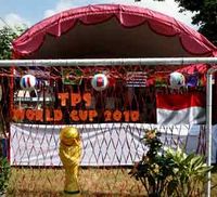 TPS World Cup untuk Tarik Pemilih