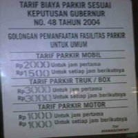 Parkir untuk Sepeda Motor di Jakarta Diskriminatif 