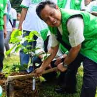 Meriahkan HUT Ke-12, PKB Tanam 10.000 Pohon Kehidupan