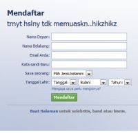  Facebook Indonesia Di-hack?
