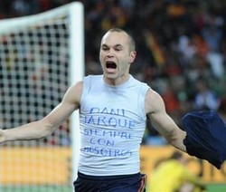 Dari Iniesta untuk Jarque