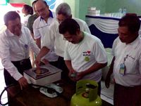 Hiswana dan Pertamina Sosialisasi Elpiji