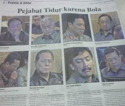 Menteri Ngantuk karena Bola Jadi Obrolan di Twitter