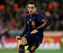 Xavi Dirijen Spanyol