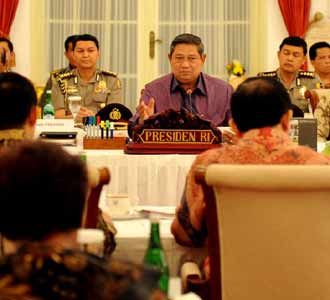 SBY-DPR Rapat Konsultasi