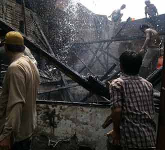 Rumah Janda Ludes Dilalap Api