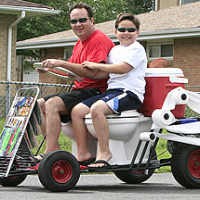 Pria Amerika Berhasil Membuat Mobil Toilet