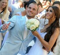White Wedding Sneijder